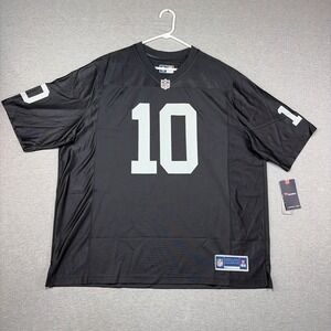 Jimmy Garoppolo #10 Jersey Las Vegas Raiders Men's Sz 2XL Black NFL Pro Line